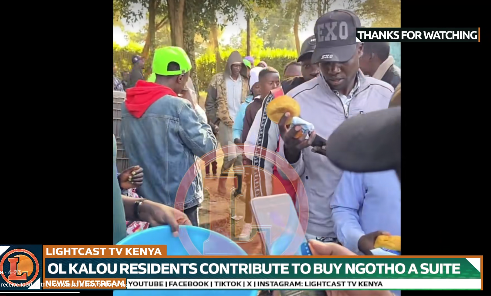 Lightcast TV coverage of the contributions